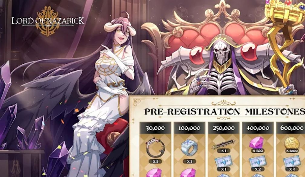 Lord of Nazarick SEA Codes [monthyear]